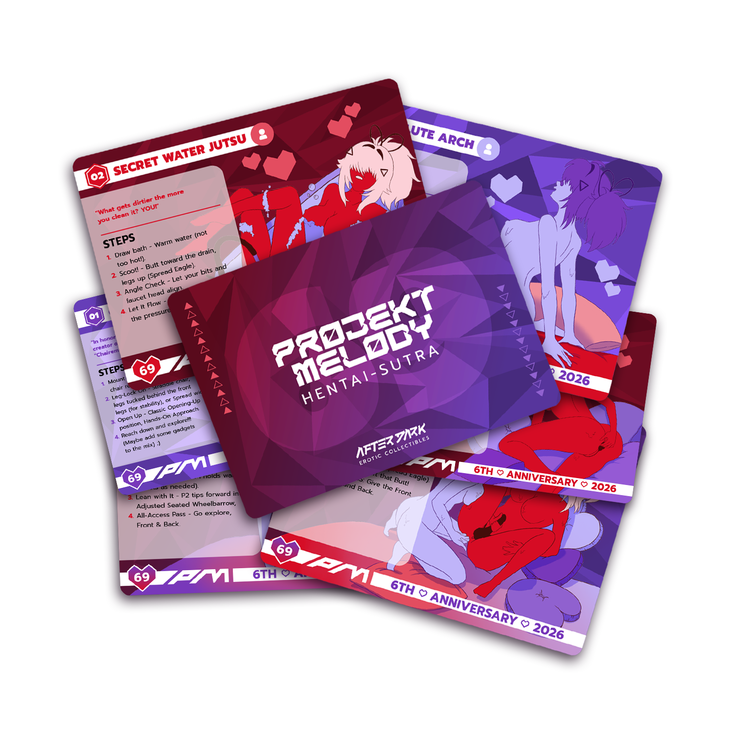 Projekt Melody Anniversary Hentai-Sutra Card Deck