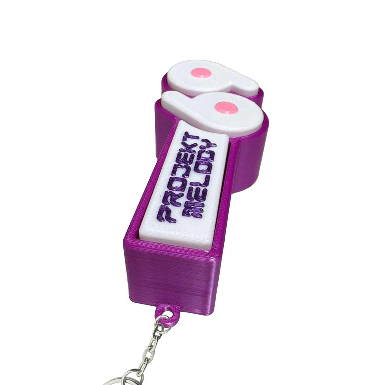 Projekt Melody Anniversary Fidget Clicker Keychain