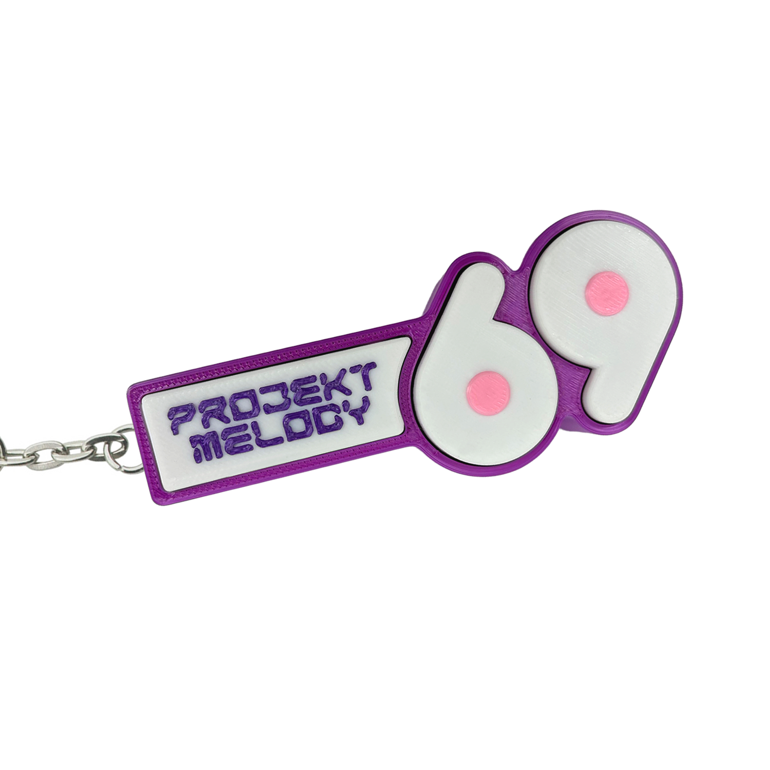 Projekt Melody Anniversary Fidget Clicker Keychain